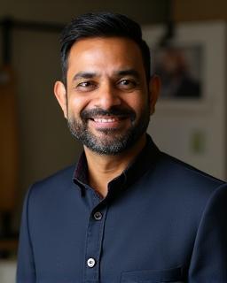 Portrait of Mr. Arjun Singh, Head Designer at Vastra Viraasat